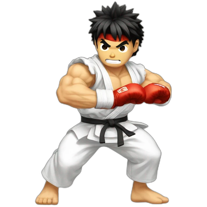 street fighter ryu hadoken emoji