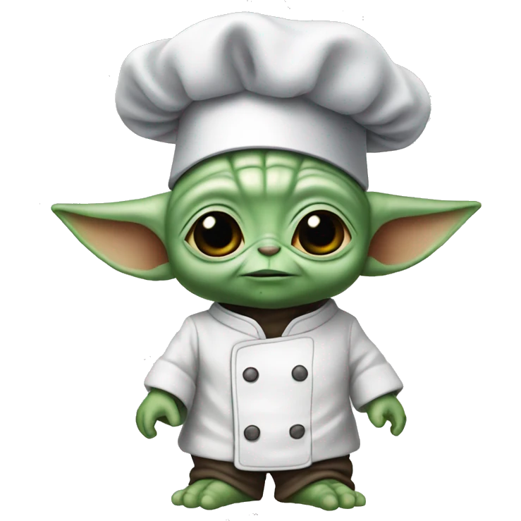chef baby yoda emoji