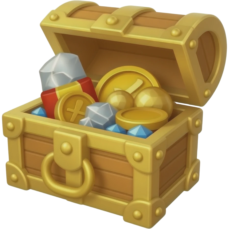 small chest with resources emoji