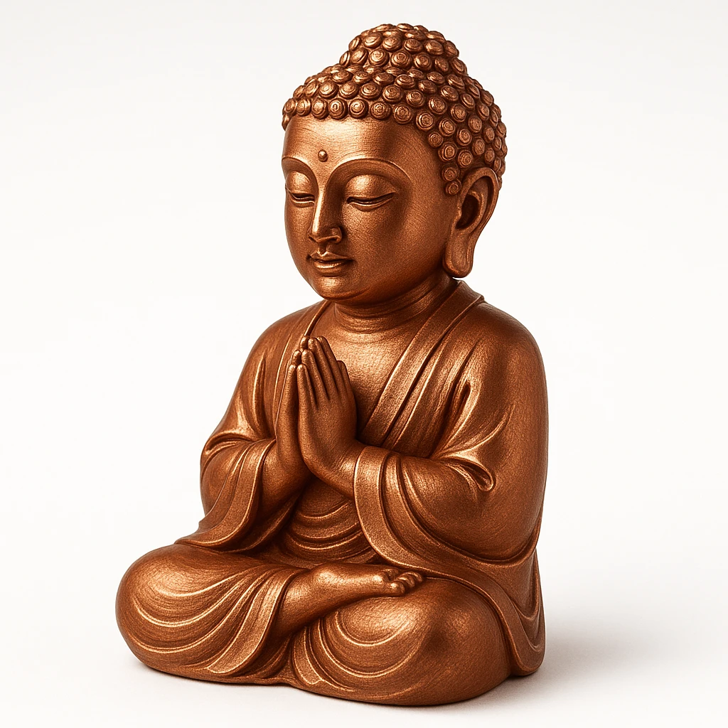 people praying in a Buddhist temple emoji