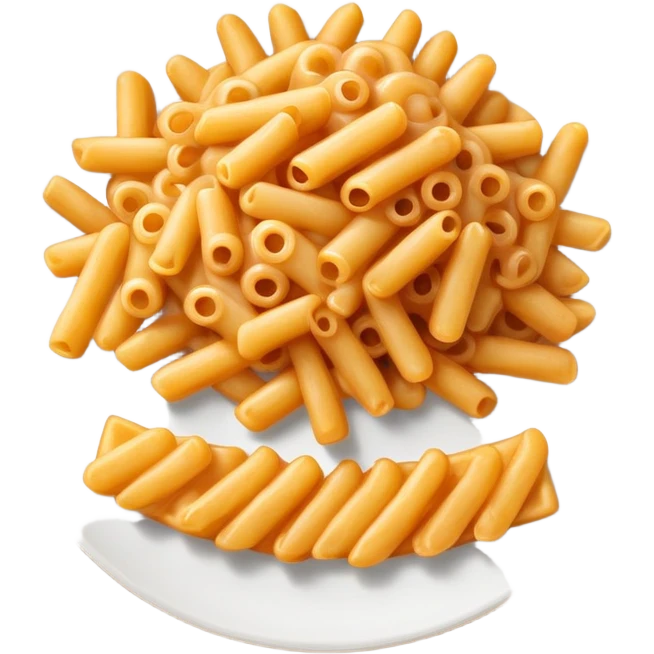 Canadian fried macaroni  emoji