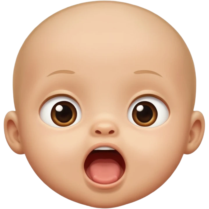Hungry baby emoji