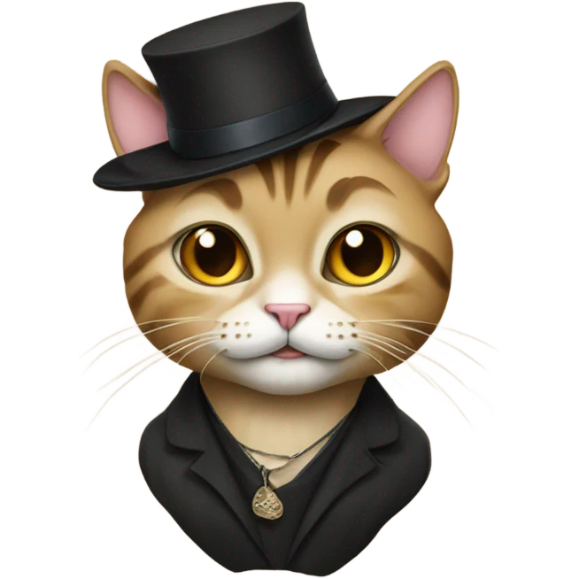 Jewish cat emoji