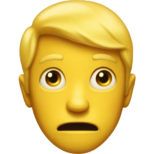 yellow emoji that witnessed the ubiverse and it's unimaginable horrors emoji