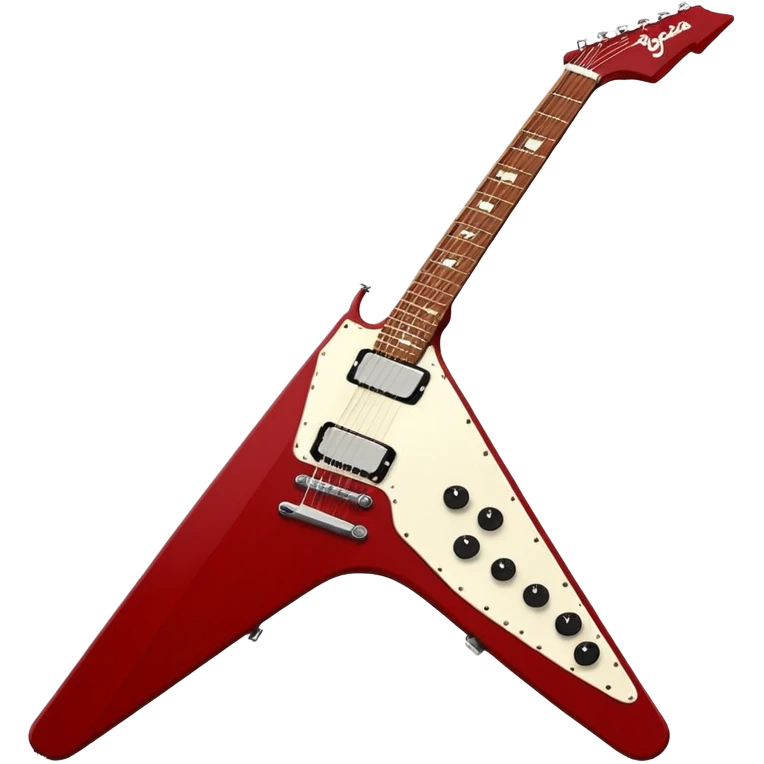 Gibson Flying V, electric guitar emoji