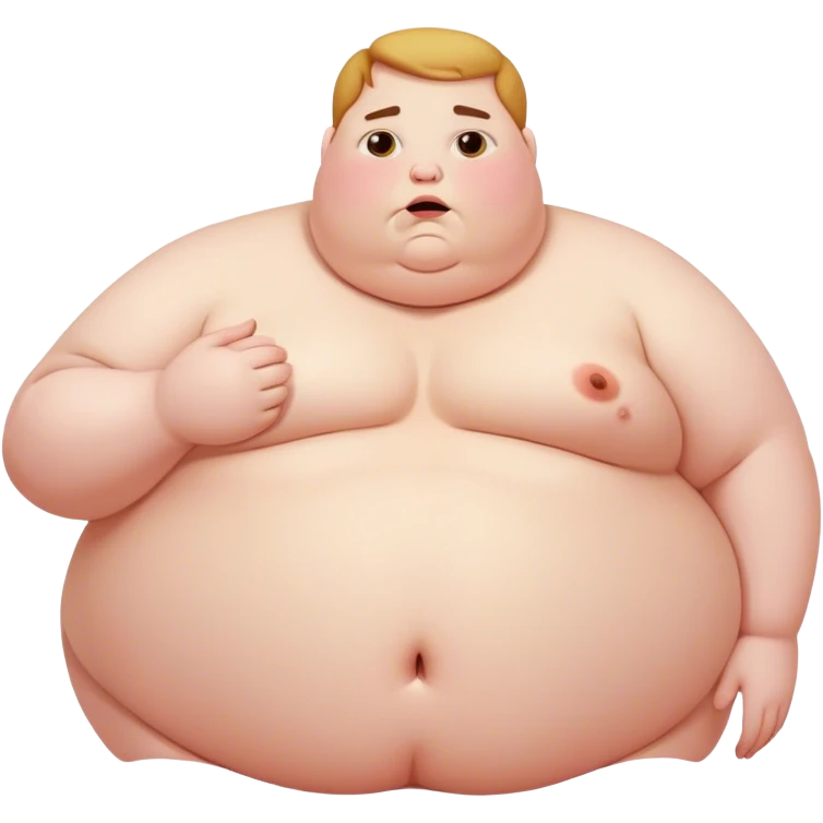 Over eating fat pig emoji