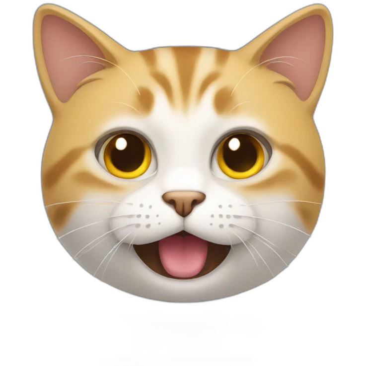Un chat qui fumme emoji