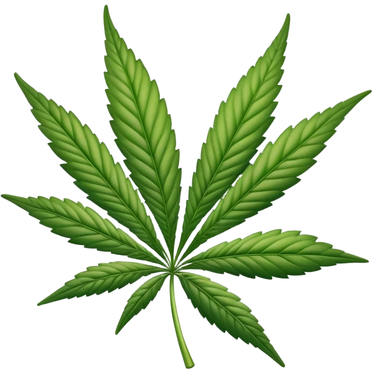 apple weed strain with a cannabis leaf accent emoji