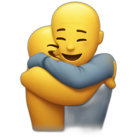 Hug emoji