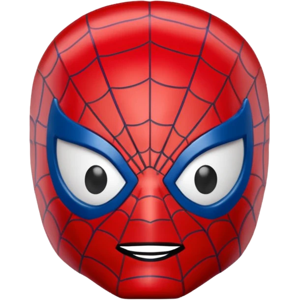 Spiderman Lego head emoji