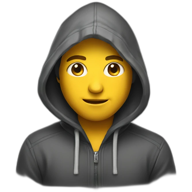 Developer with hoodie emoji