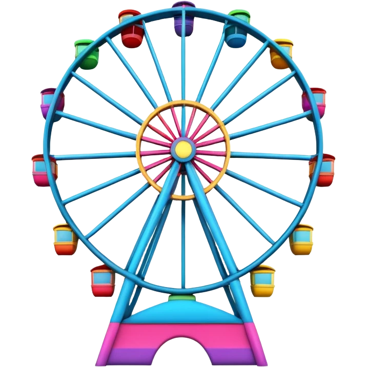 Giant ferris wheel emoji