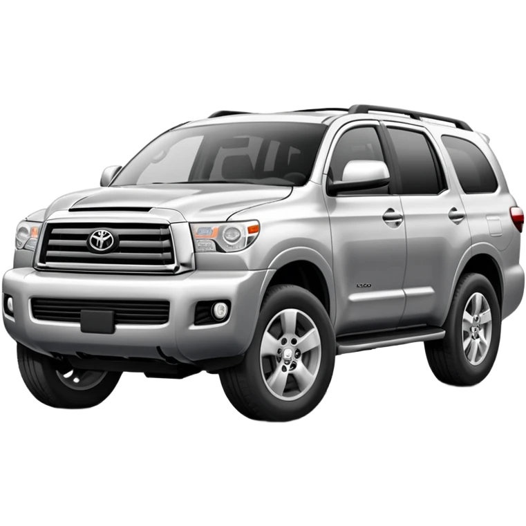 toyoya sequoia suv, suv, suburban suv emoji