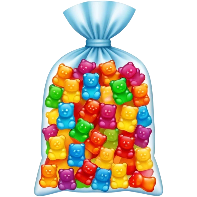 bag of gummy bears emoji