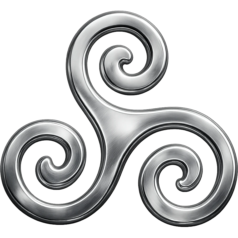 Celtic Triskele Spiral emoji