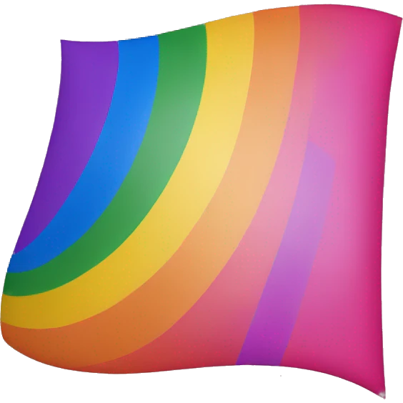 New gay flag emoji