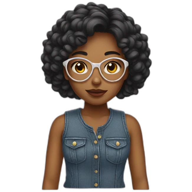 cool girl emoji