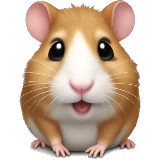 Artist hamster emoji