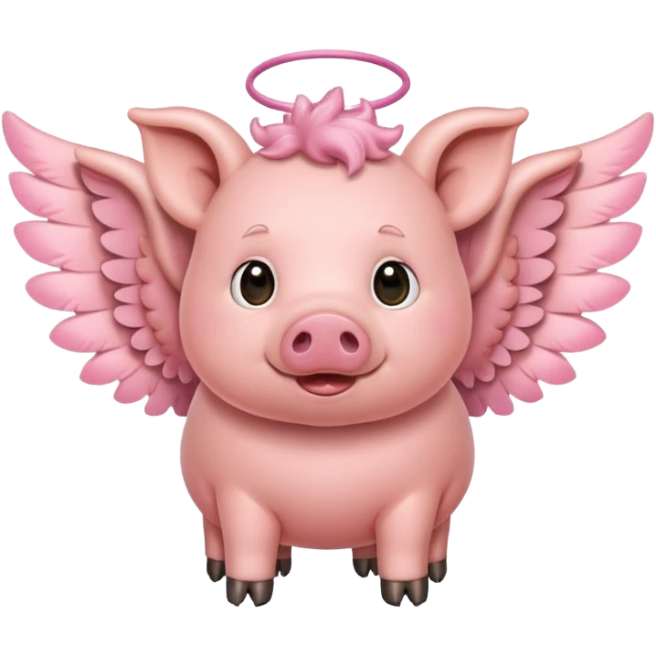 pig flying  emoji