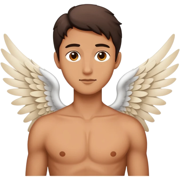 One  person with human make wings  emoji