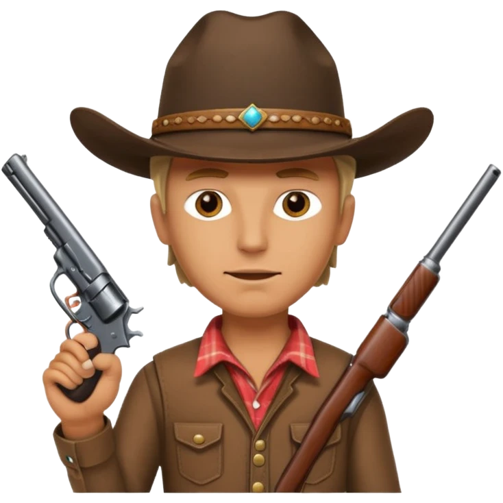 🤠🔫 emoji