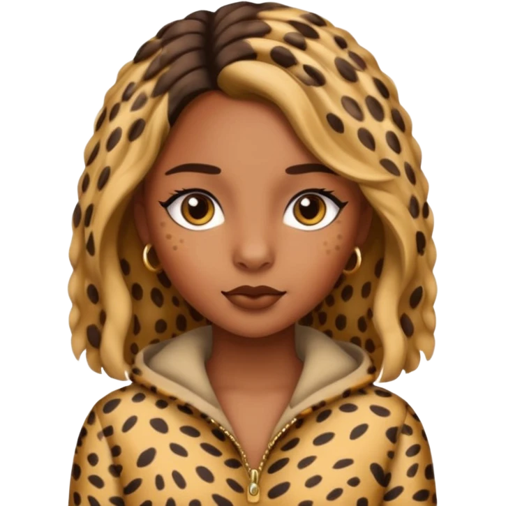Cheeta girl emoji