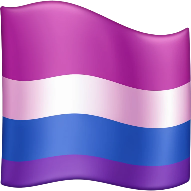 Bandera de la bisexualidad  emoji