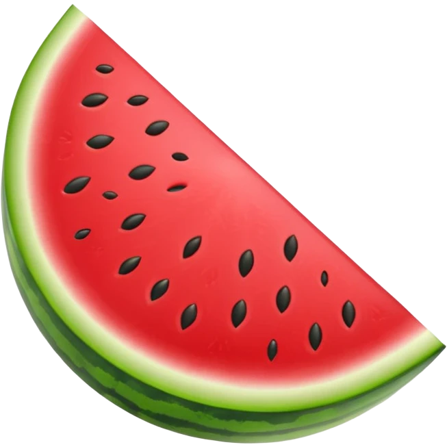 the outer shape should be a flame. keep the seeds inside and the green stuff on top emoji