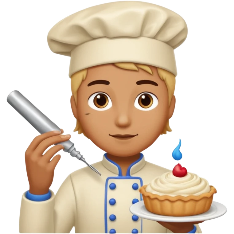 Barista frosting a pastry

 emoji