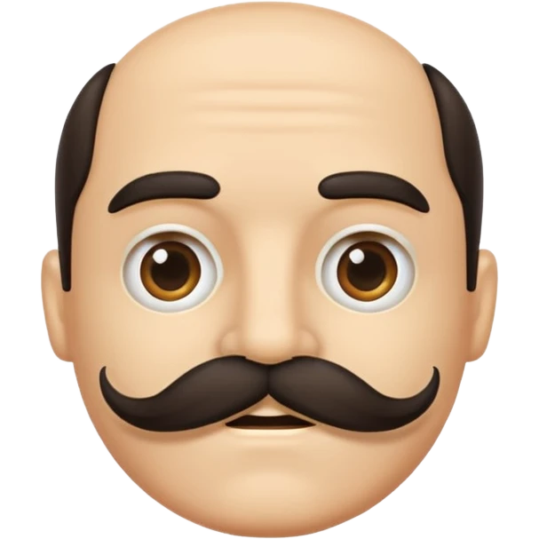 mustache emoji