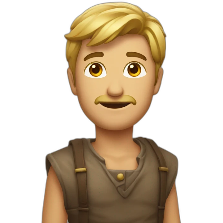 Homme qui fait un salut romain emoji