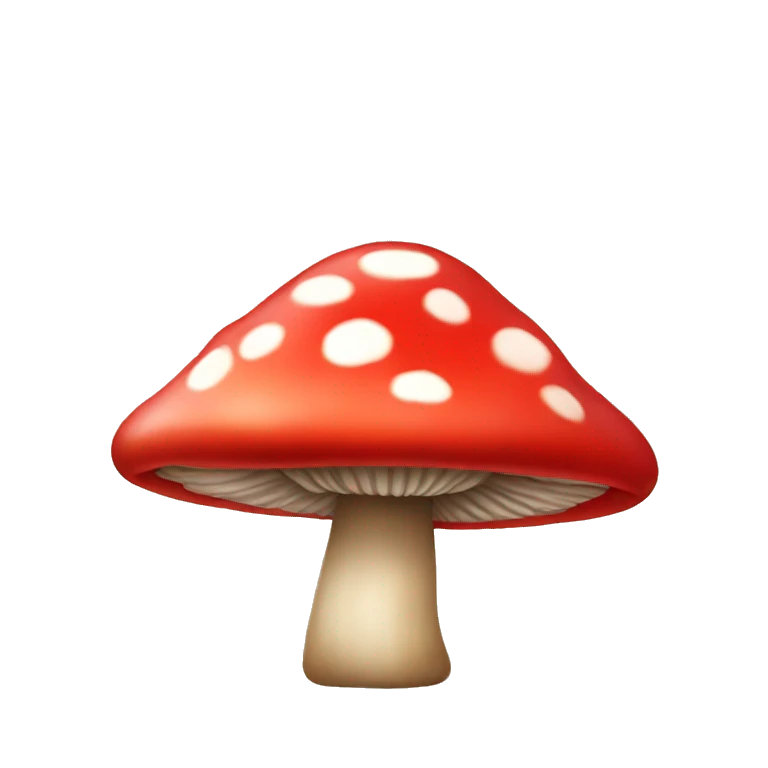 Red mushroom emoji