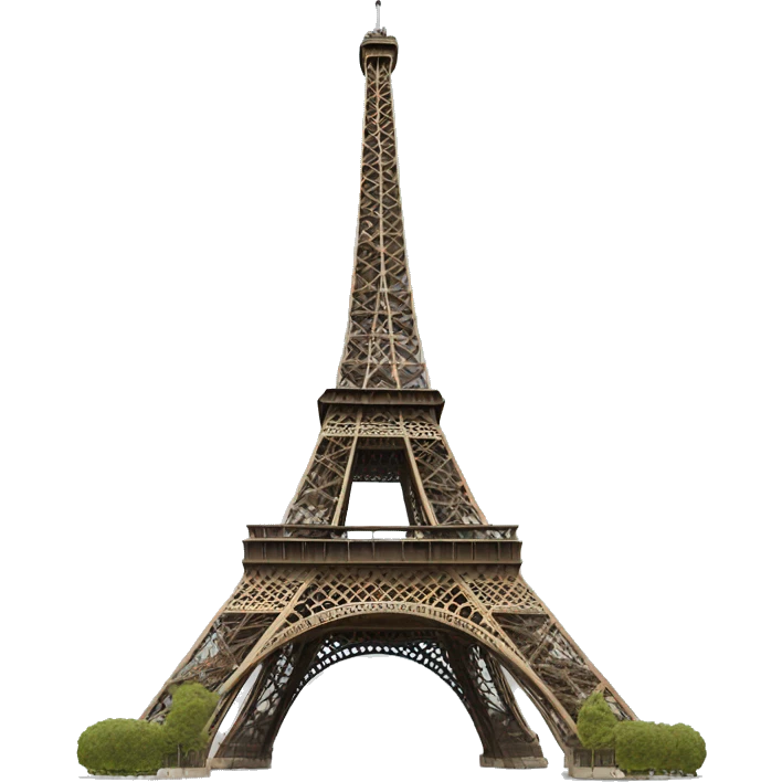 Eiffel tower full tall emoji