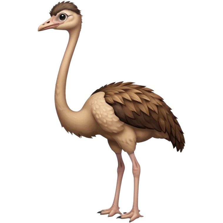 Ostrich emoji