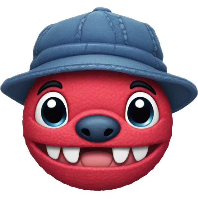 Stich with a hat emoji