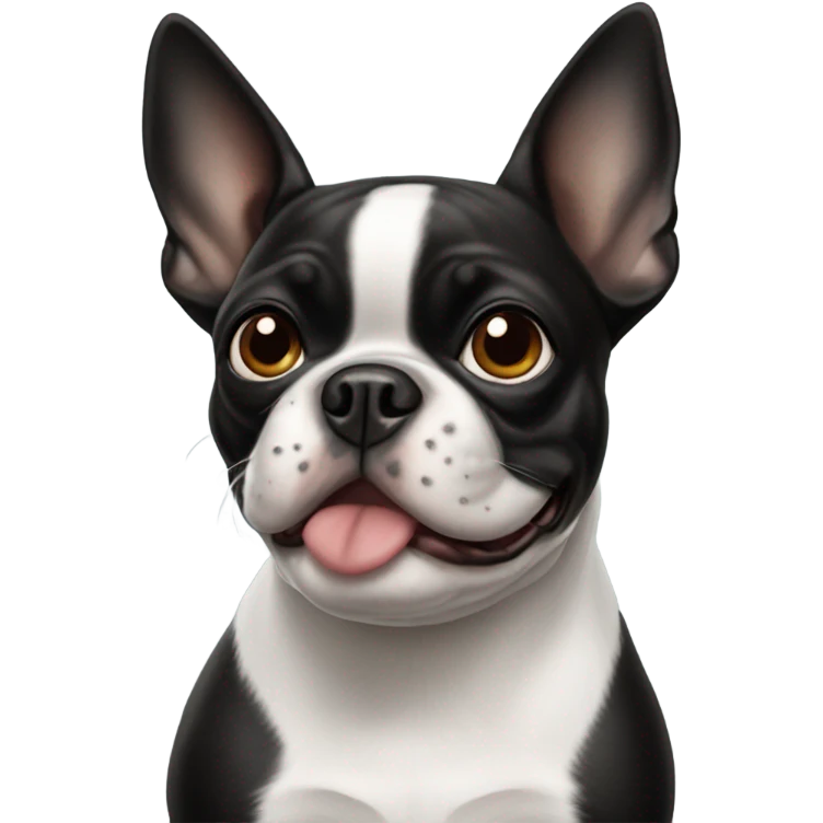Boston terrier’s  emoji