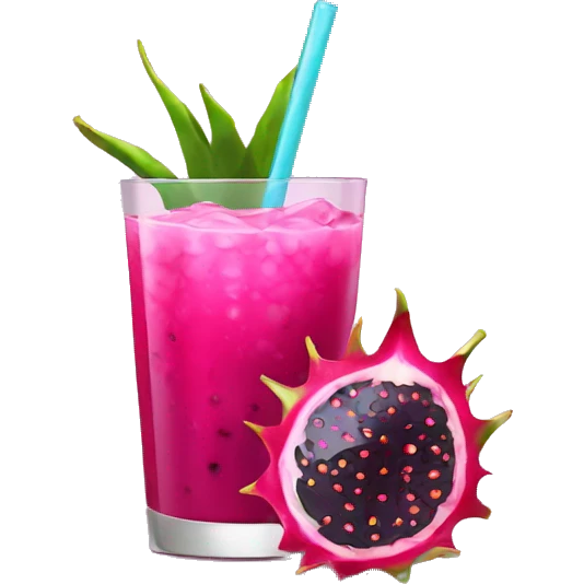 Dragon Fruit Juice  emoji