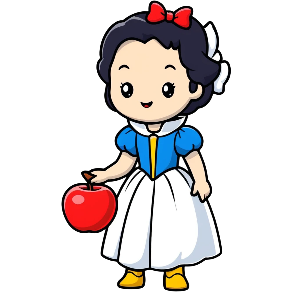 Snow White princess emoji