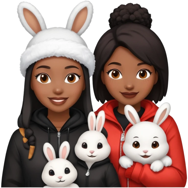 Black people gang banging snkw bunny girl emoji