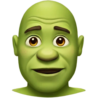 human shrek emoji