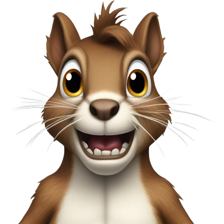 Rabid squirrel  emoji