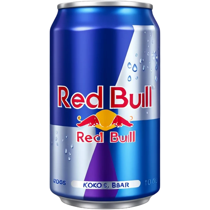 Kokos blåbär redbull emoji