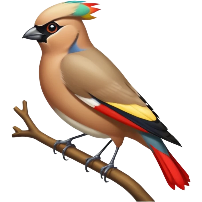 waxwing emoji