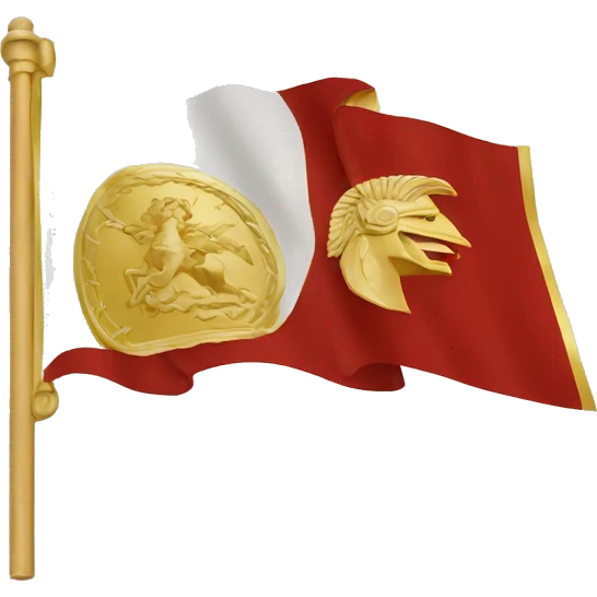 Roman Empire flag emoji