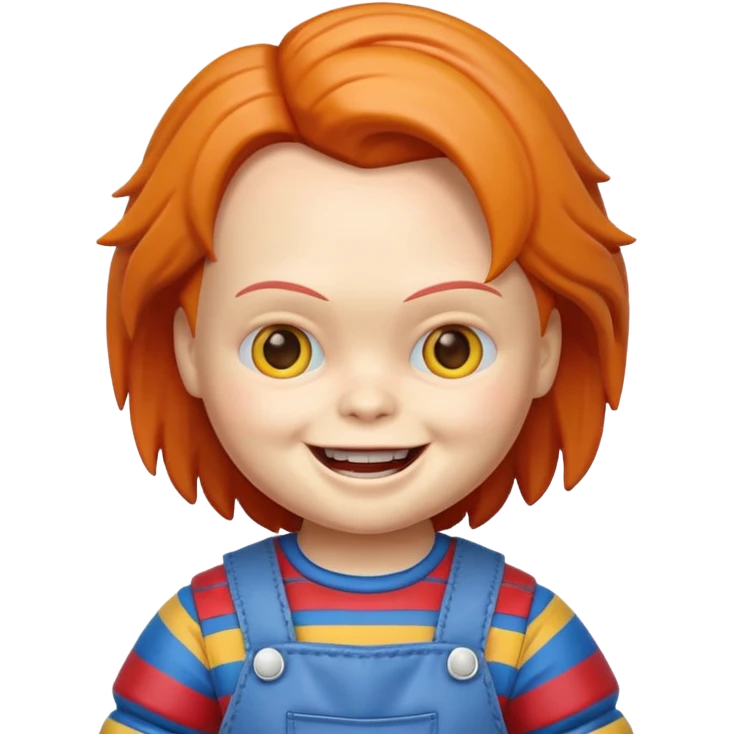 Un emojin de chuky emoji