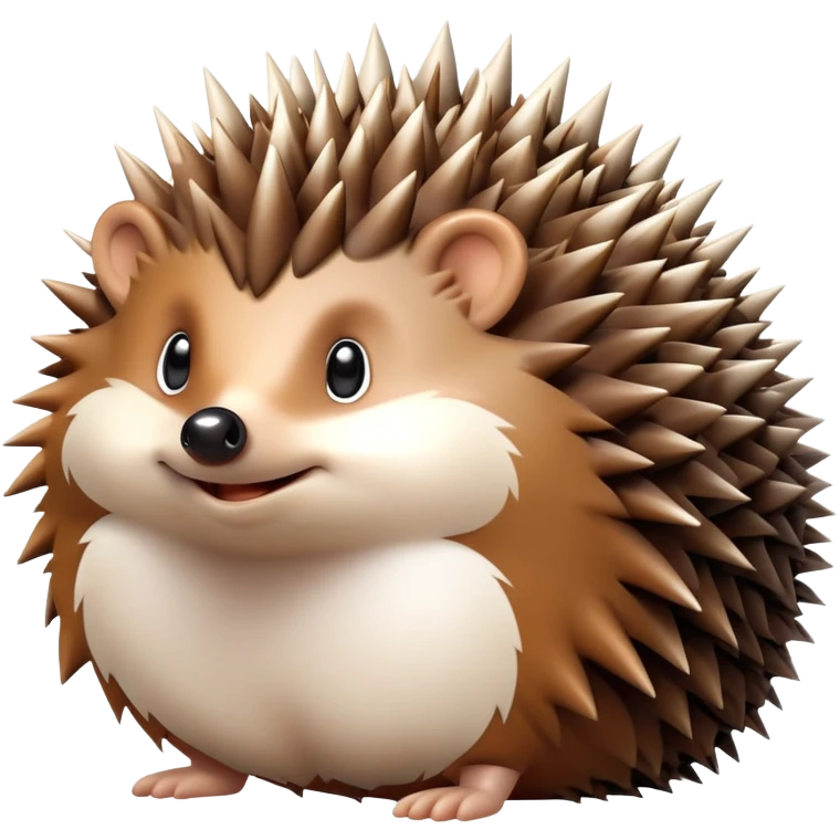 Sunlit hedgehog emoji