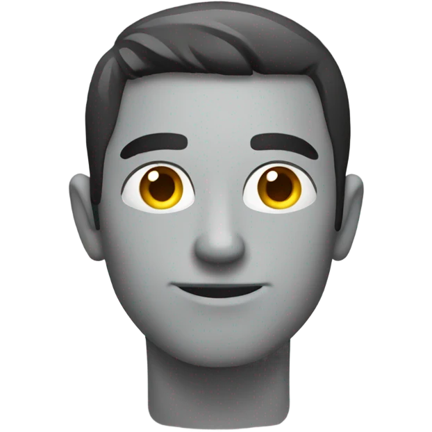 Guy side eyeing emoji