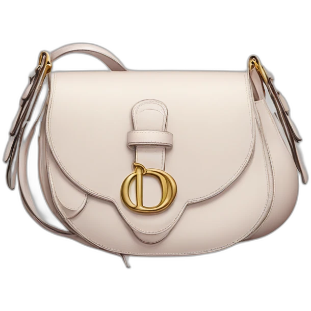 Dior's Designer Saddle Bag emoji