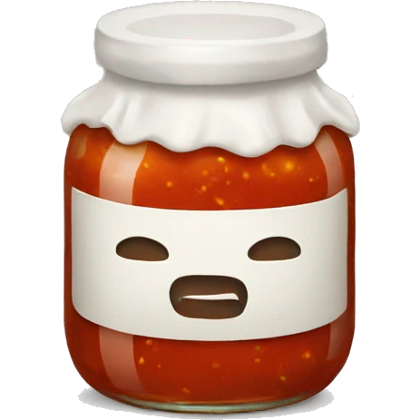 cool sauce jar emoji