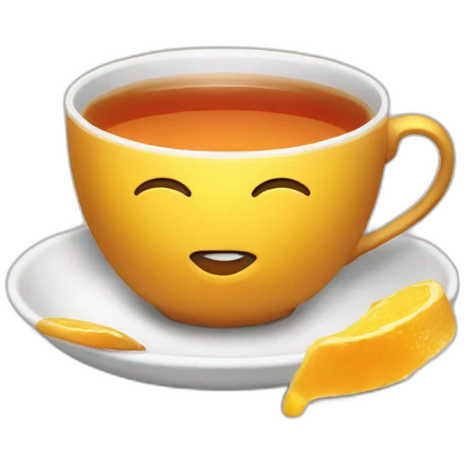 Tea tome gossip emoji